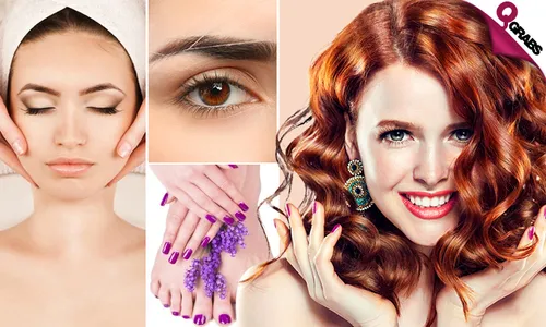 Killer Beauty Deal: Facial Scrub + Threading + Express Mani-Pedi + Hair Treatment + Haircut & Dry!